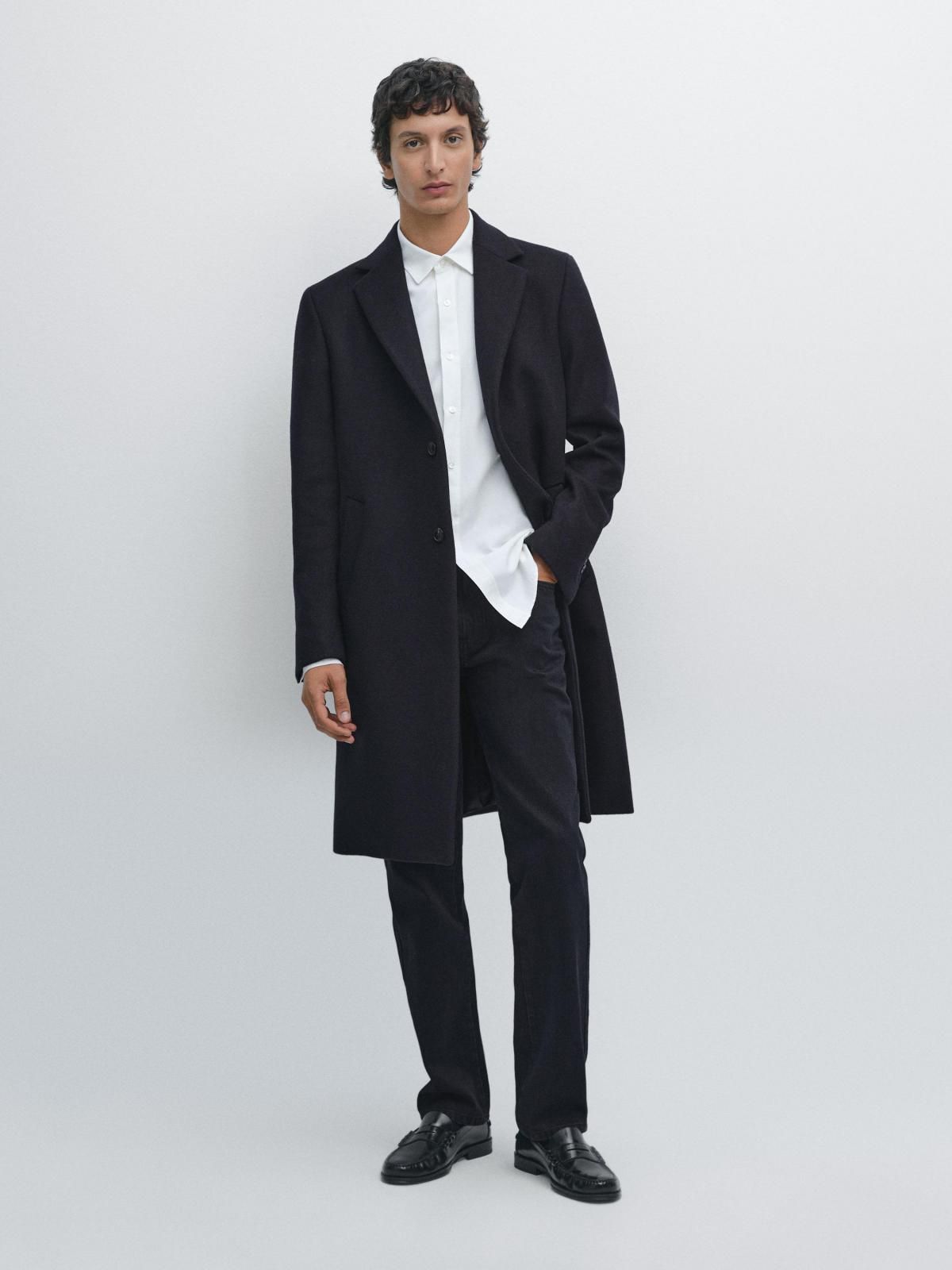 마시모두띠 테이퍼드핏 블랙 데님 청바지 0301/122 BLUE - 상세 이미지 2