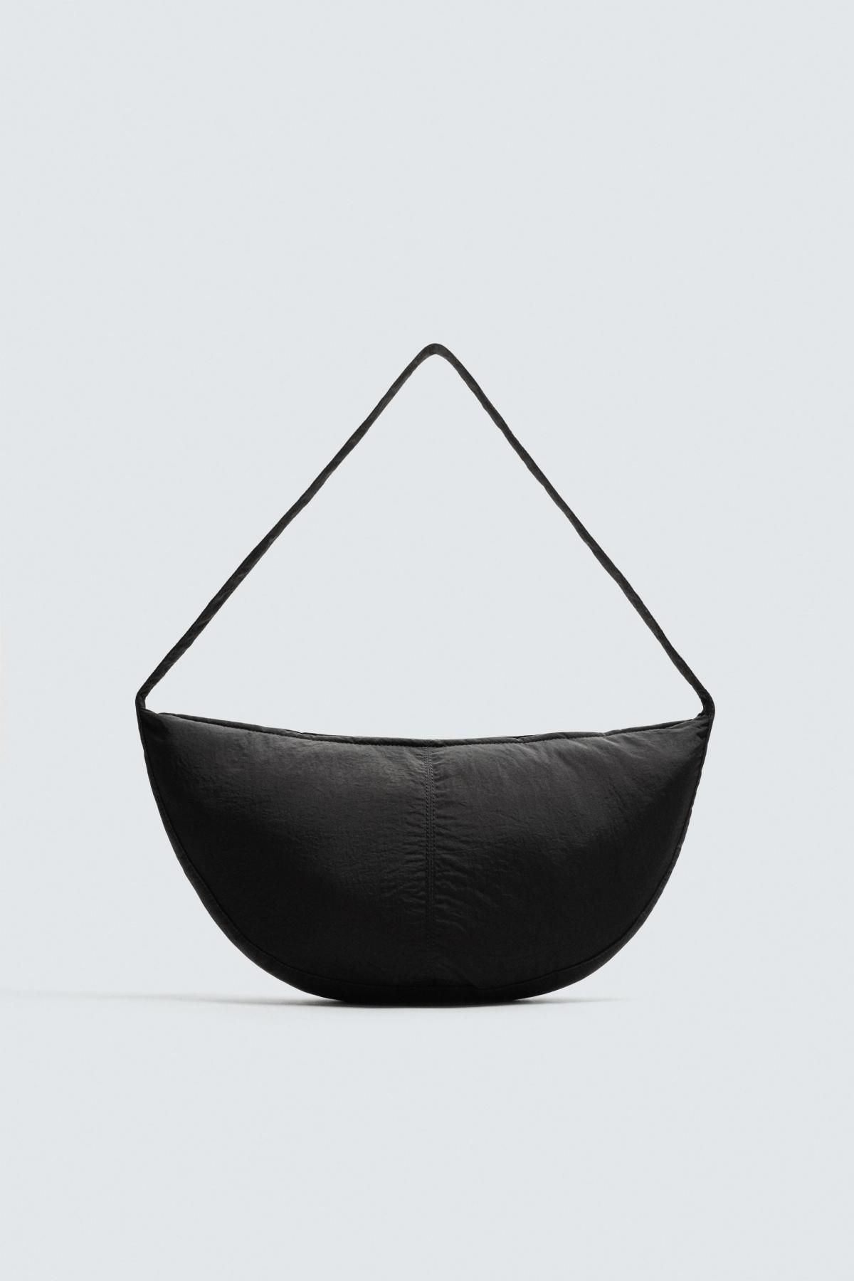 자라 테크니컬 나일론 베이직 숄더백 3531/620 BLACK - 메인 이미지