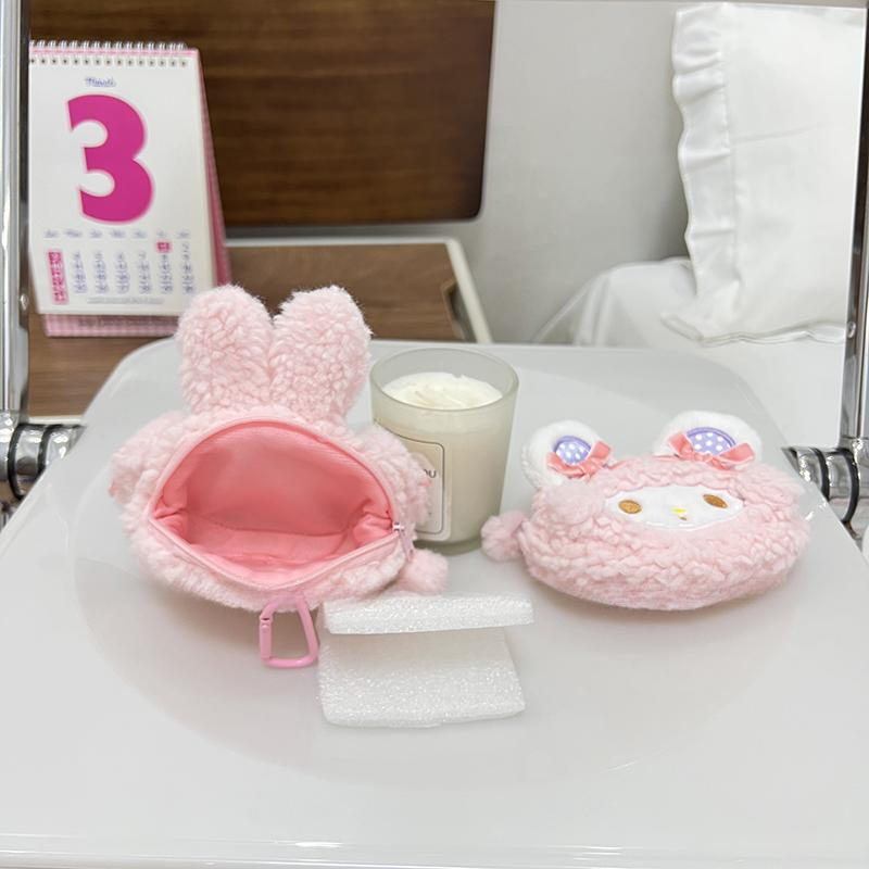 산리오 동전지갑 파우치 마이멜로디 한교동 동전 소품 수납 보관 - 상세 이미지 5