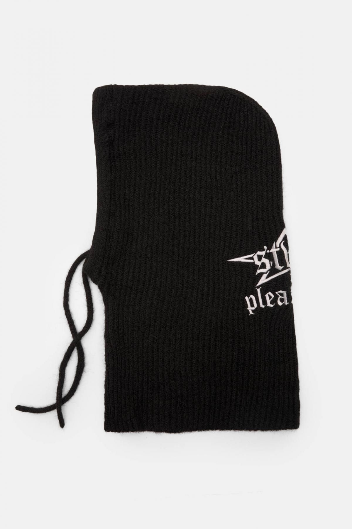 풀앤베어 STWD 니트 바라클라바 7931/310 BLACK - 메인 이미지