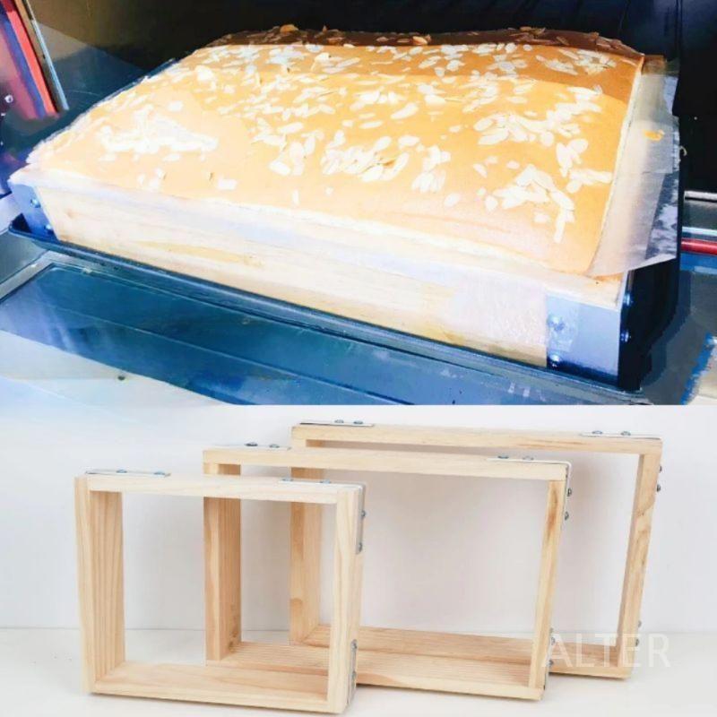 카스테라 틀 빵틀 사각 원목 수플레 케이크 나무 케이크 틀 27x27x8cm - 상세 이미지 3