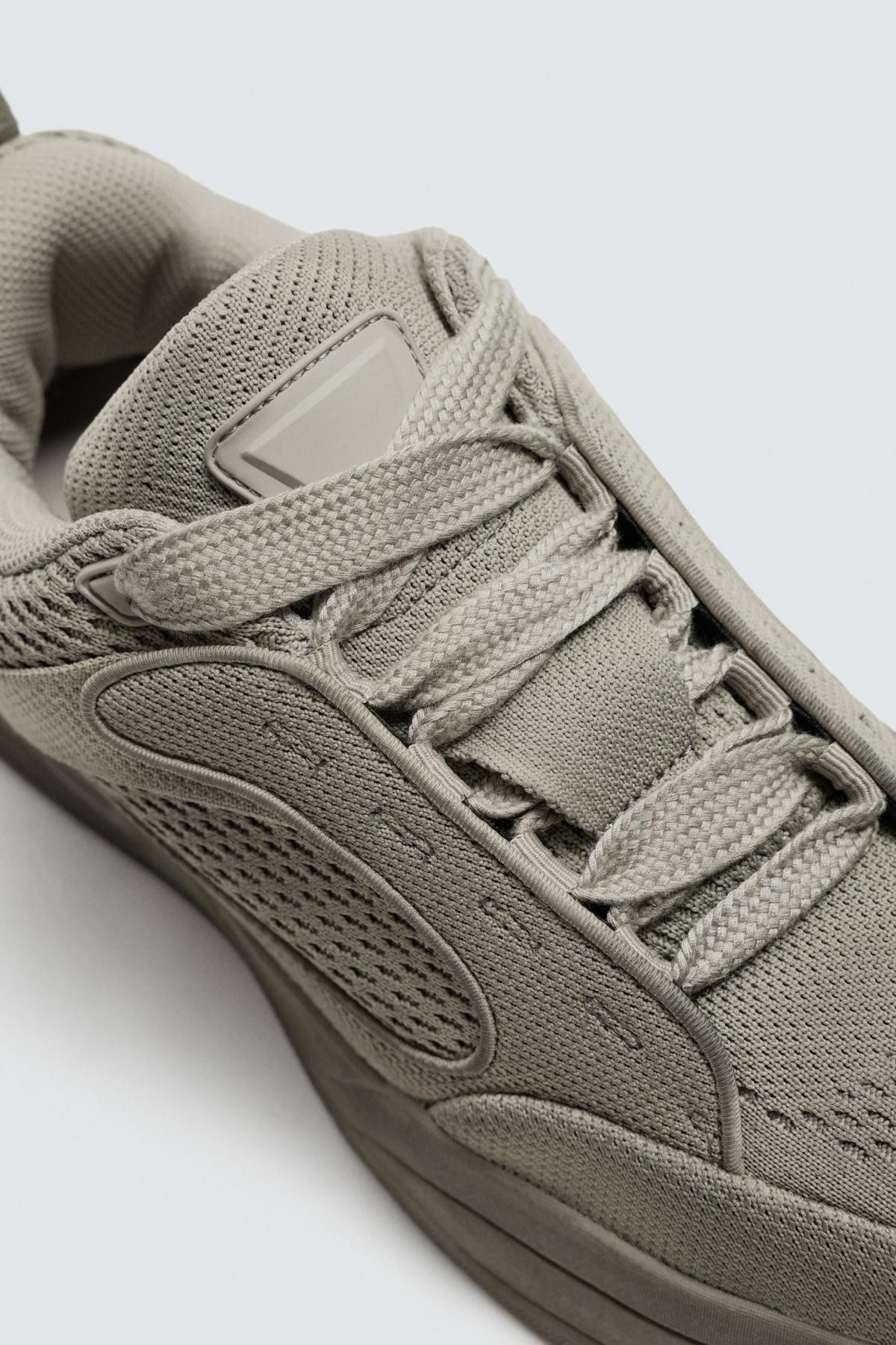 자라 청키 테크니컬 빈티지 스니커즈 2260/620 TAUPE GREY - 상세 이미지 3