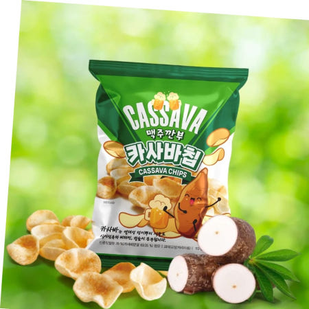 바삭안주 맥주깐부 카사바칩 12입 1박스