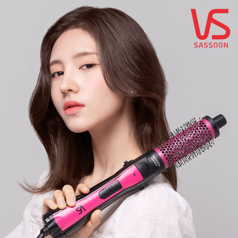 비달사순 고데기 롤 스타일러 웨이브 헤어 에어 브러쉬 볼륨 고데기 빗 드라이기 VSAS80PIK 제품 이미지