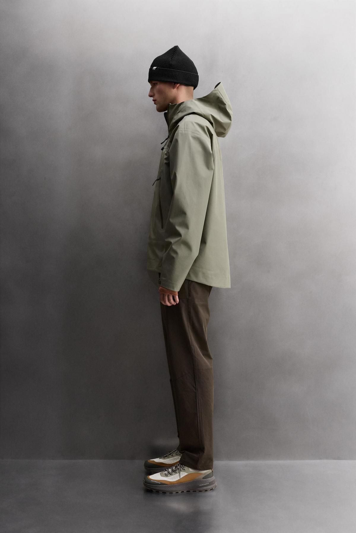 자라 테크니컬 방수 아웃도어 후드 집업 자켓 3286/313 LIGHT GREEN - 상세 이미지 5