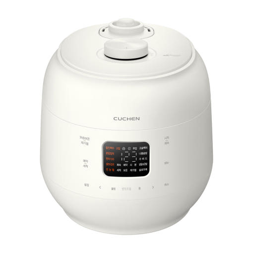 [쿠첸]2025년 신제품 듀얼프레셔 음성안내 10인용 전기압력밥솥 CRS-WD1010FMW
