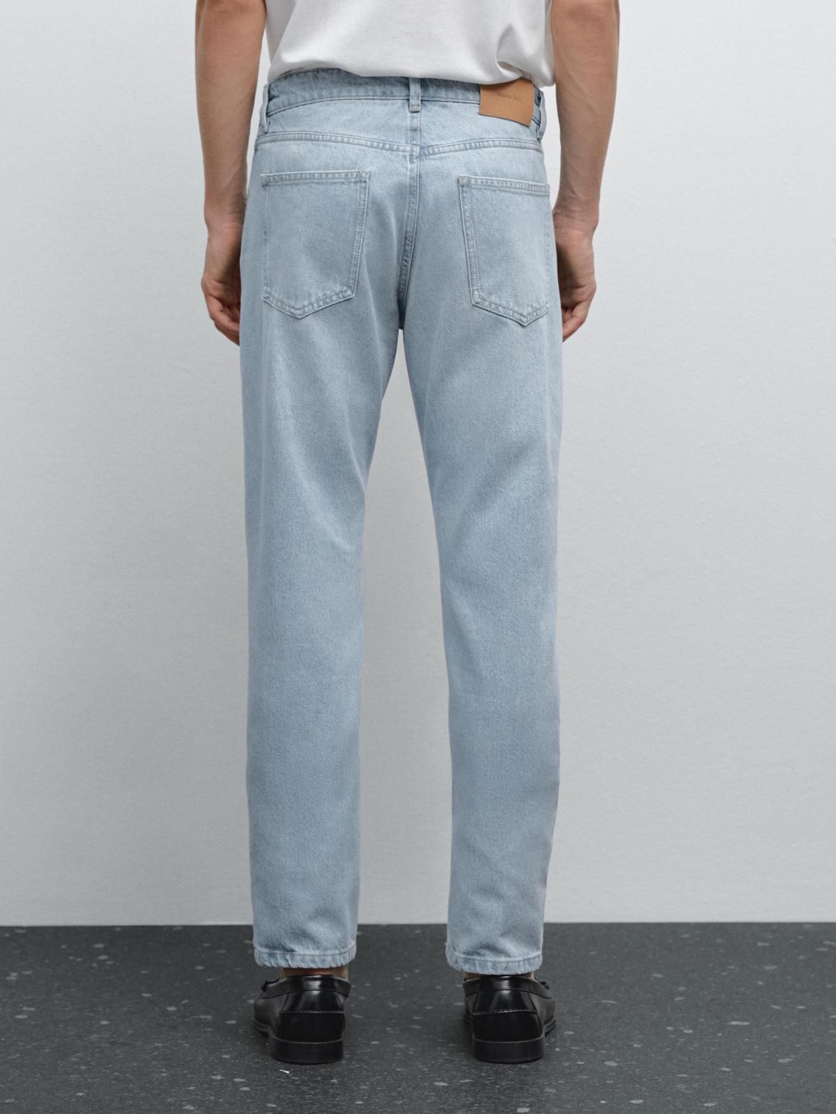 마시모두띠 연청 슬림핏 데님 진 0300/101 LIGHT BLUE - 상세 이미지 4