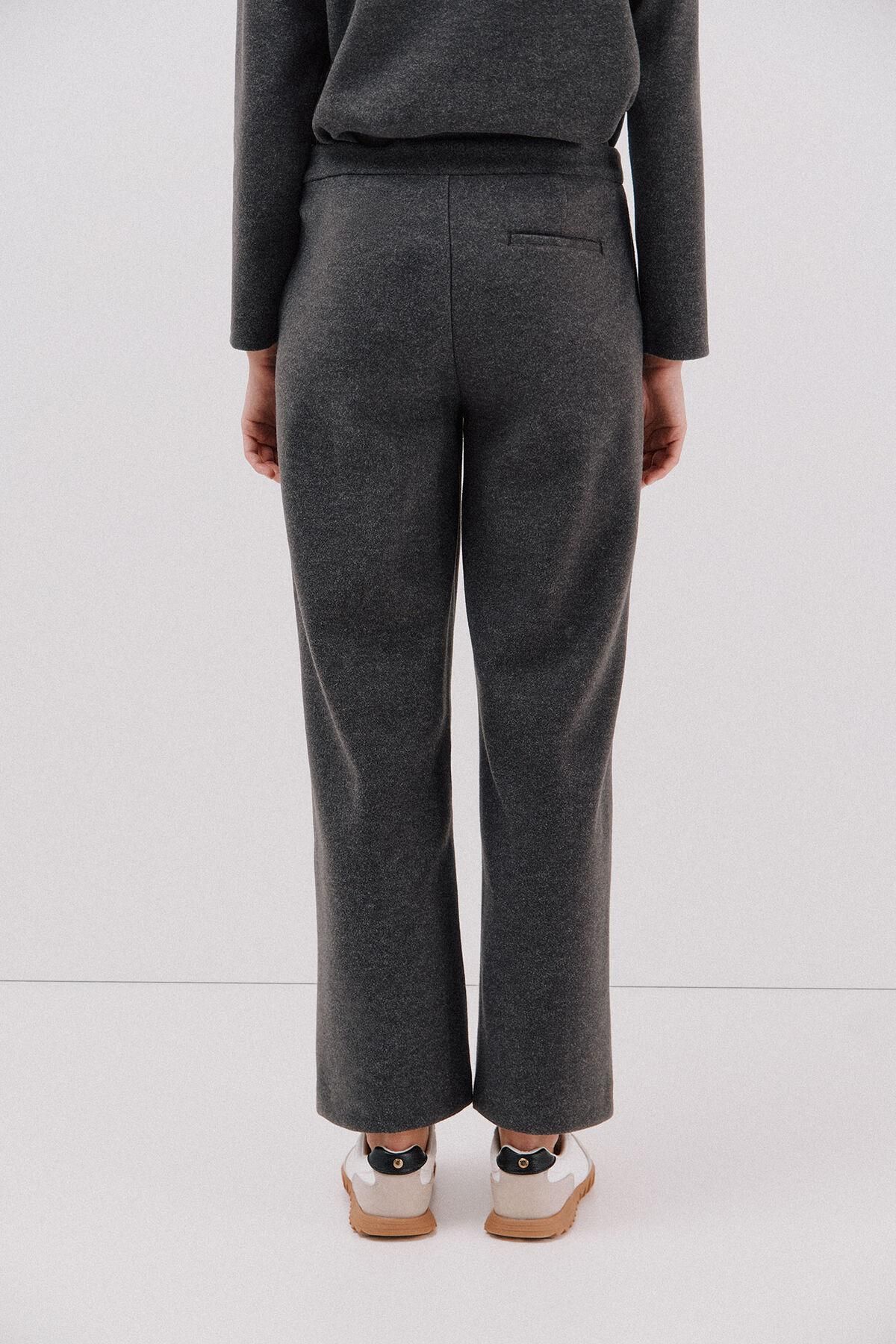 꼬르떼피엘 컴포트 소프트 와이드 팬츠 8722330 GRIS OSCURO - 상세 이미지 4