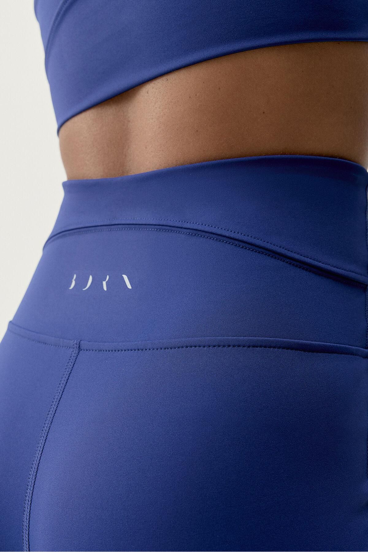 본리빙요가 테크니컬 플레어 레깅스 하이웨이스트 블루 8182773 AZUL - 상세 이미지 3