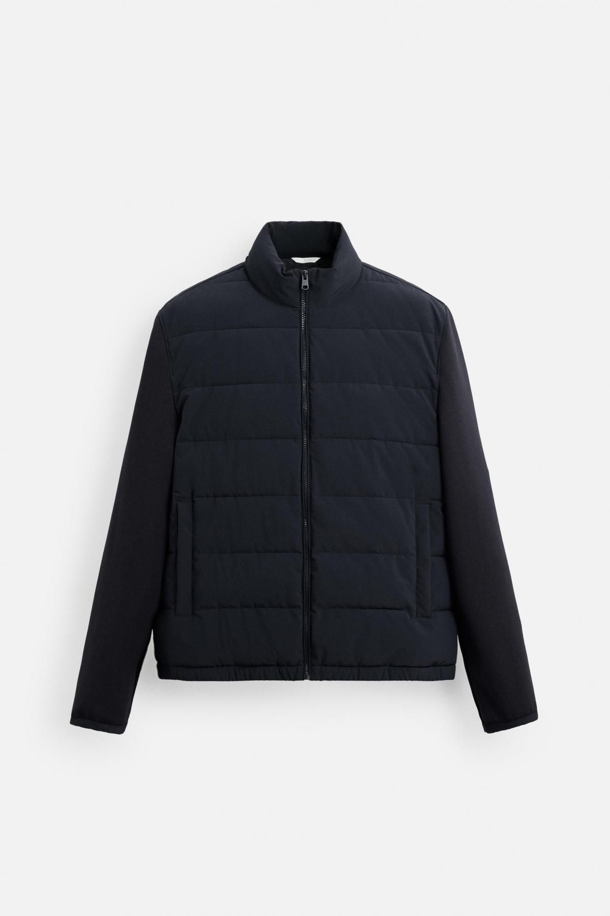 자라 테크니컬 경량 패딩 재킷 8574/800 NAVY BLUE - 상품 이미지