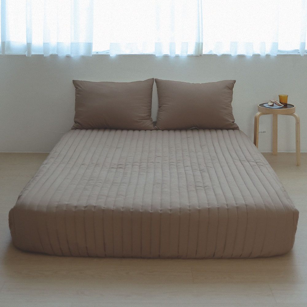 대구1988 헤이즐 알러지케어 고밀도 모달 누빔 매트리스커버 SS Q K 4color