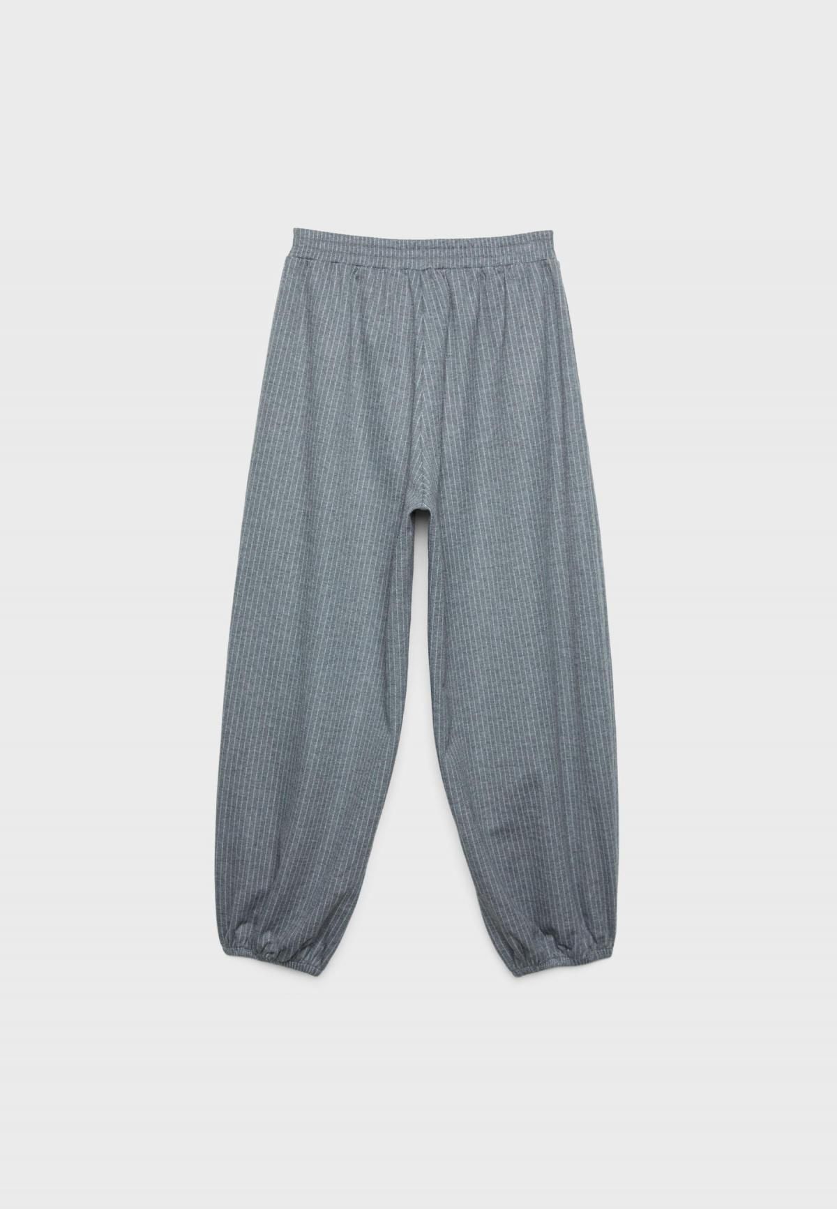 스트라디바리우스 스트라이프 벌룬 조거 팬츠 8279/214 DARK GREY - 상세 이미지 3