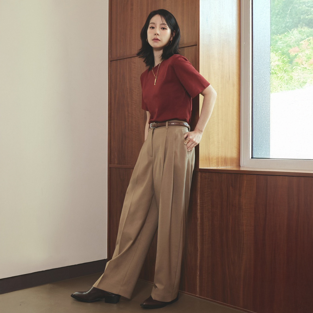 25FW 울혼방 투턱 팬츠 - 상품 이미지