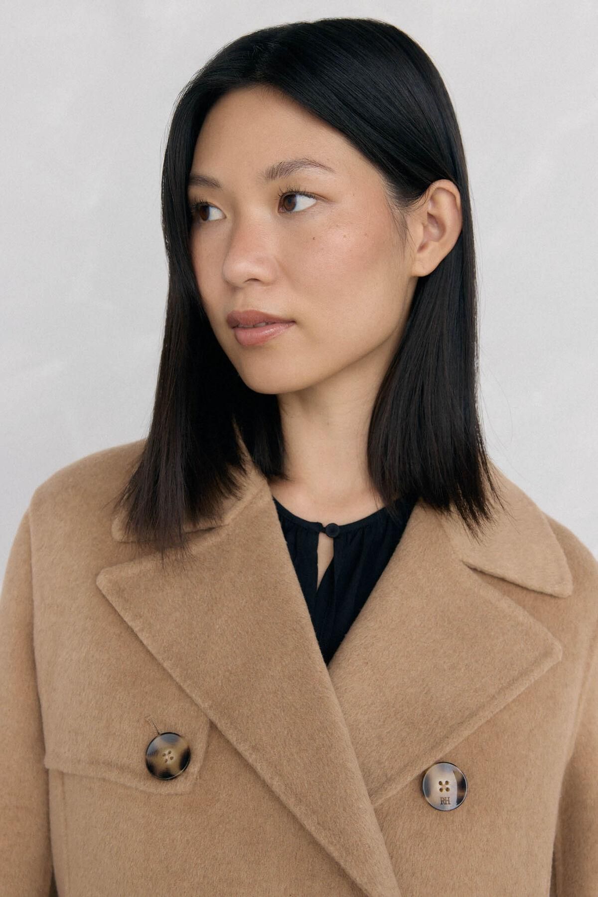 페드로 델 이에로 클래식 더블페이스 롱 트렌치코트 7522237 BEIGE - 상세 이미지 4