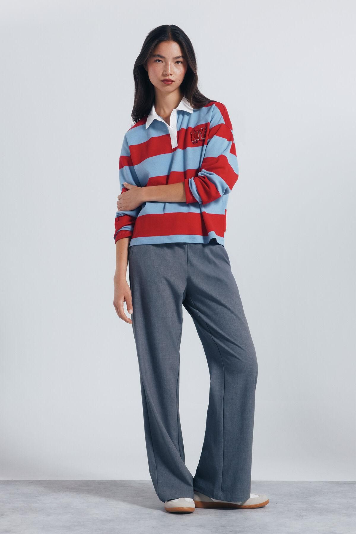 스프링필드 와이드핏 조거 팬츠 밴딩 테크니컬 6832067 GRIS - 상세 이미지 2