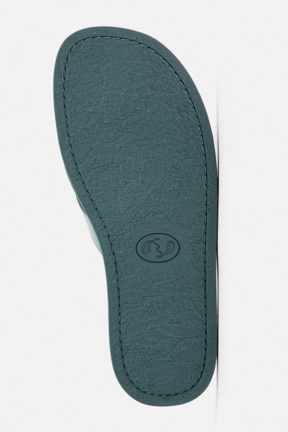 자라 레더 스트랩 미니멀 샌들 2742/620 SEA GREEN - 상세 이미지 5