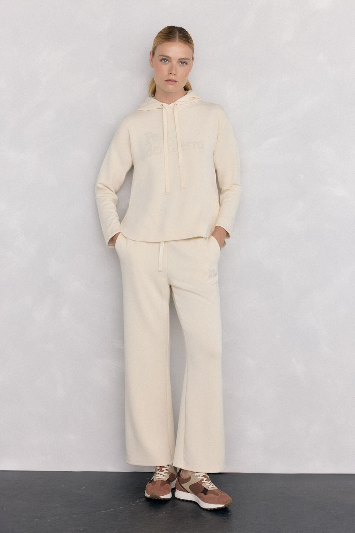 페드로 델 이에로 소프트 액티브웨어 와이드 밴딩 팬츠 2522670 AMARILLO - 상세 이미지 2