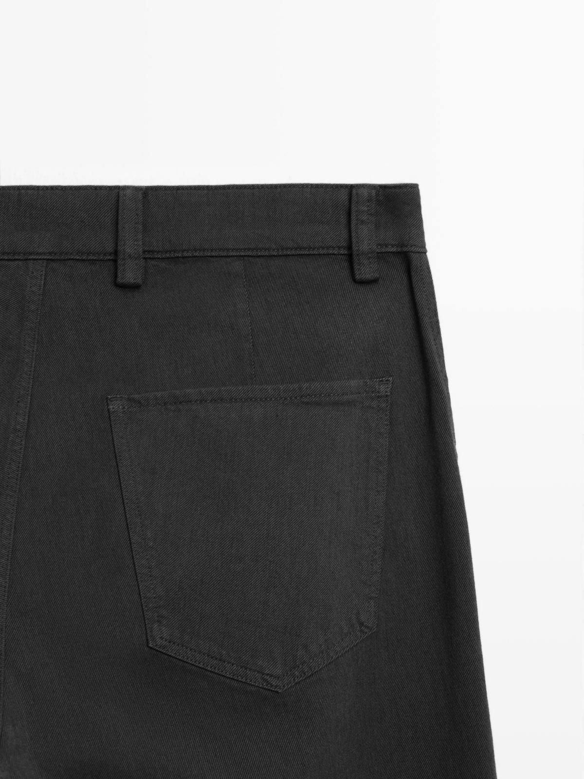 마시모두띠 슬림핏 블랙 데님 청바지 0350/101 NAVY BLUE - 상세 이미지 4