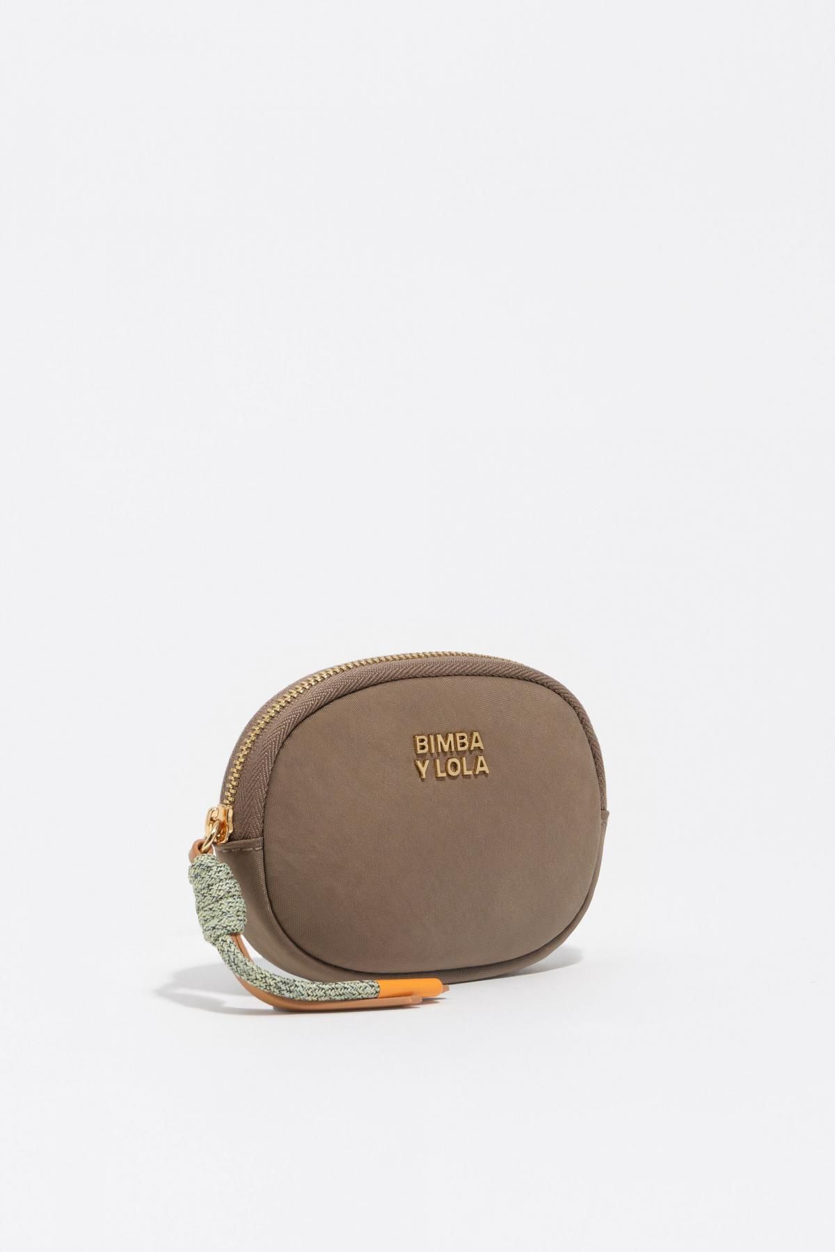 빔바이롤라 나일론 소프트 카키브라운 코인 파우치 252BBI101.21546 KHAKI BROWN - 상품 이미지