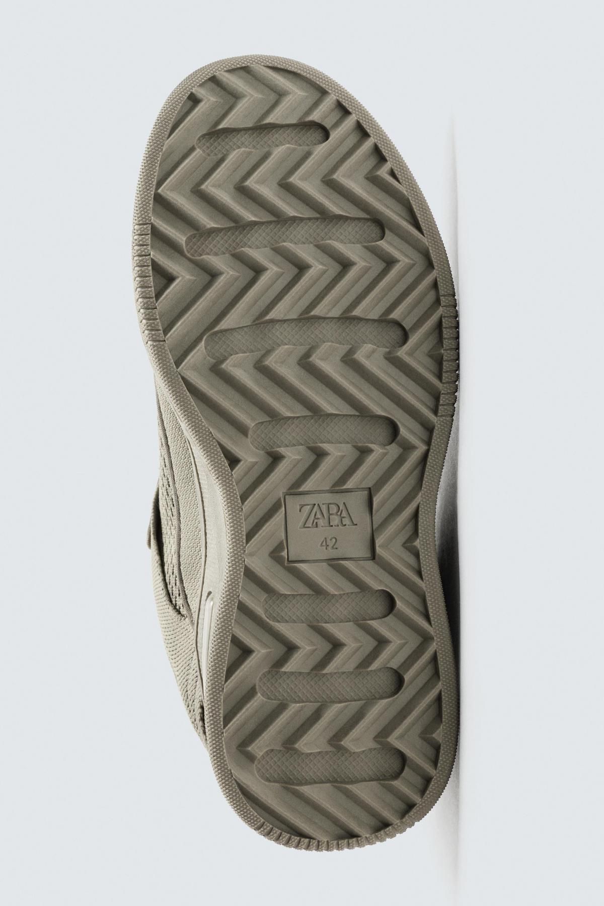 자라 청키 테크니컬 빈티지 스니커즈 2260/620 TAUPE GREY - 상세 이미지 4
