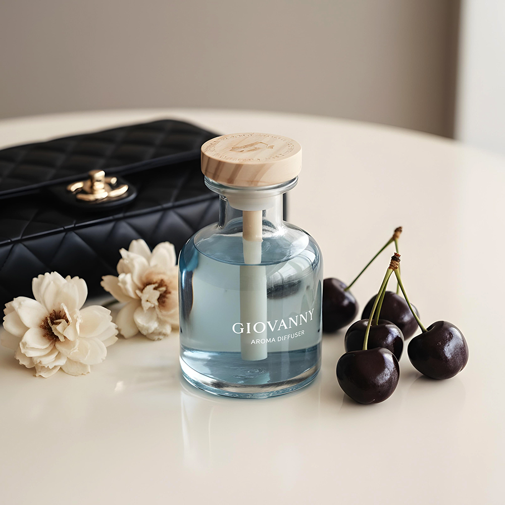 [1+1]지오바니 차량용 방향제 자동차 디퓨저 150ml, 블랙체리