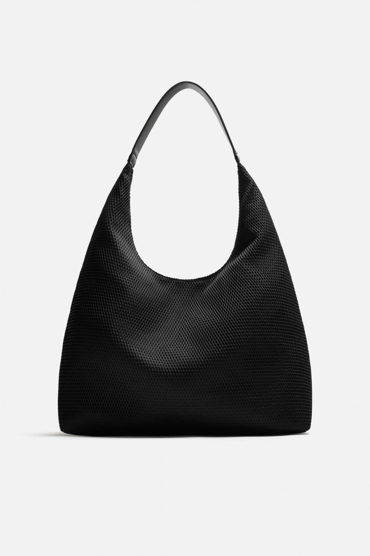 자라 테크니컬 메쉬 숄더백 3310/620 BLACK - 메인 이미지