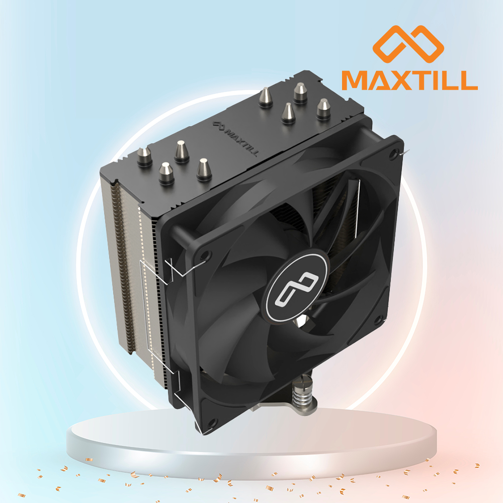 맥스틸 MAX400 CPU 공랭쿨러 블랙 - 메인 이미지