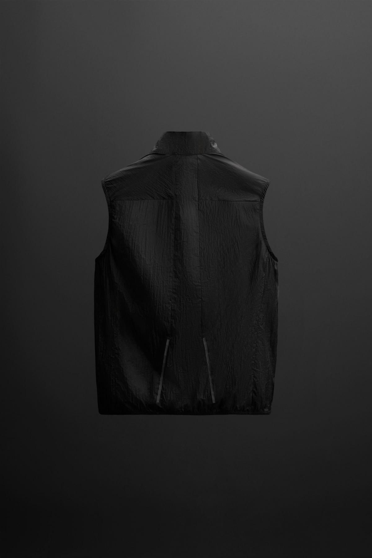 자라 테크니컬 경량 집업 베스트 5582/301 BLACK - 상세 이미지 2
