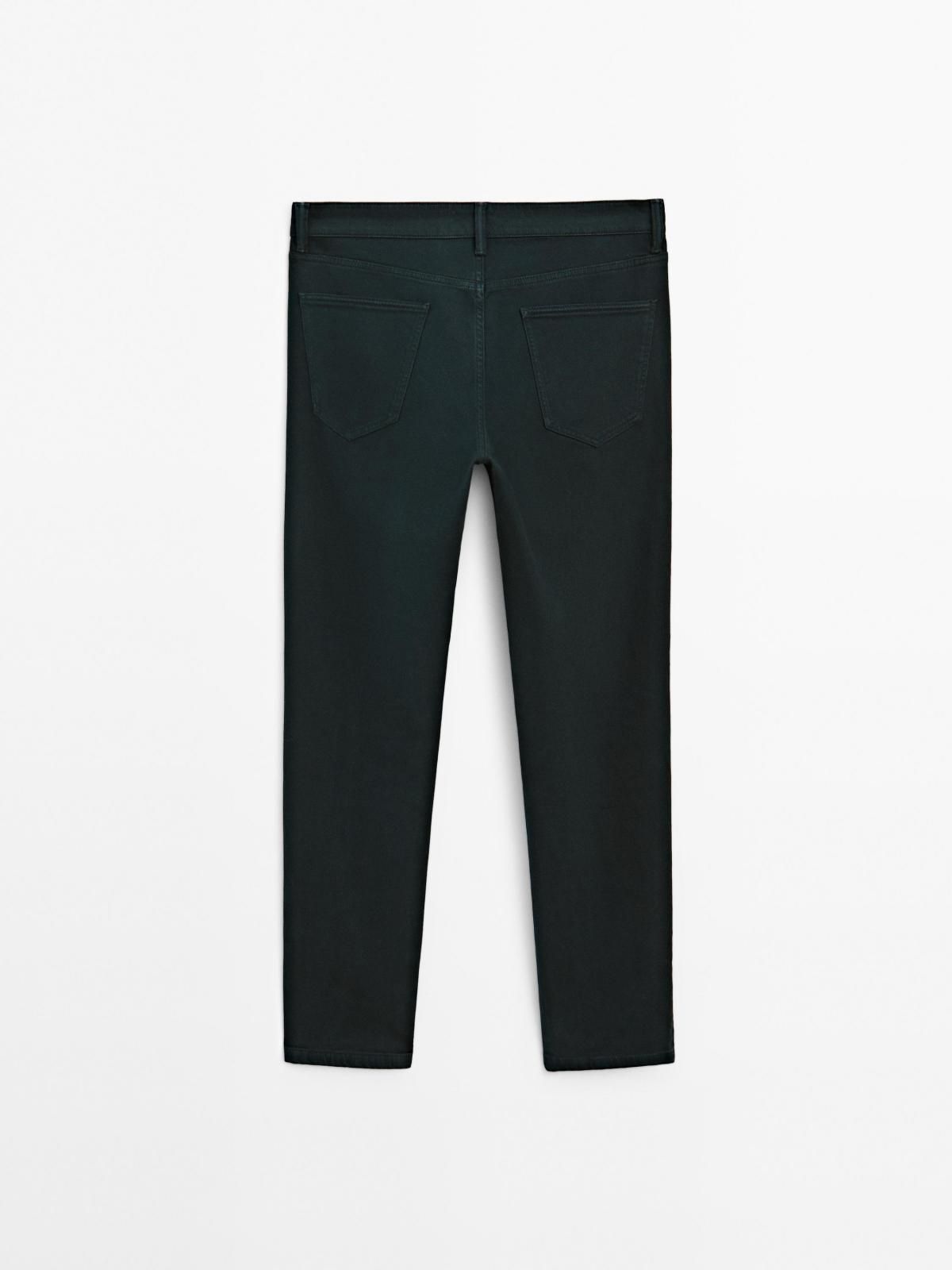 마시모두띠 슬림핏 데님 슬림핏 청바지 0350/100 NAVY BLUE - 상세 이미지 4