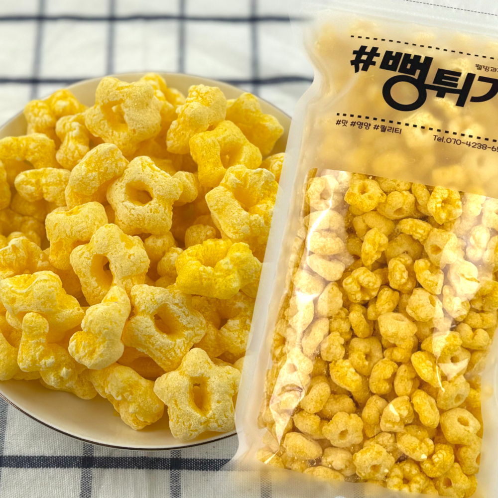 별콘 바나나맛 옥수수 뻥튀기 업소용 대용량 뻥 과자 - 상품 이미지