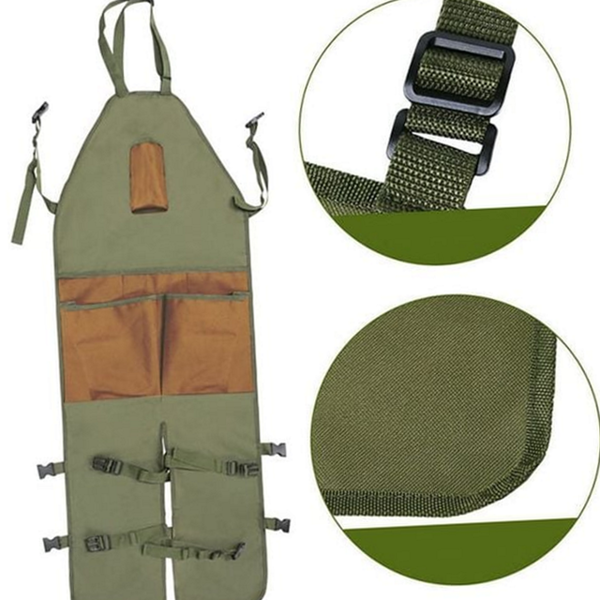 농업용 원예 작업 앞치마 포켓형 작업용 앞치마 정원사 공구 수납