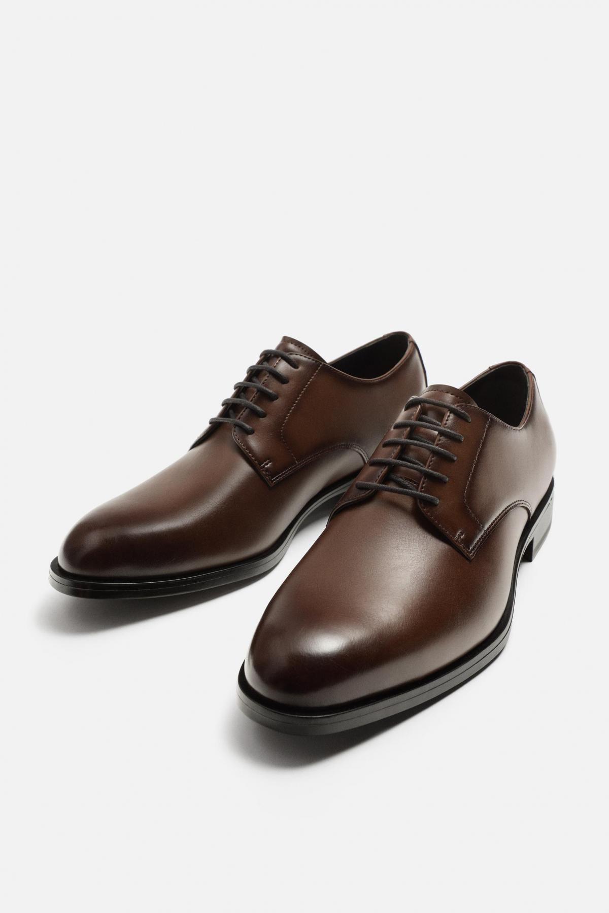 자라 더비 정장 슈즈 2401/520 BROWN - 상세 이미지 4