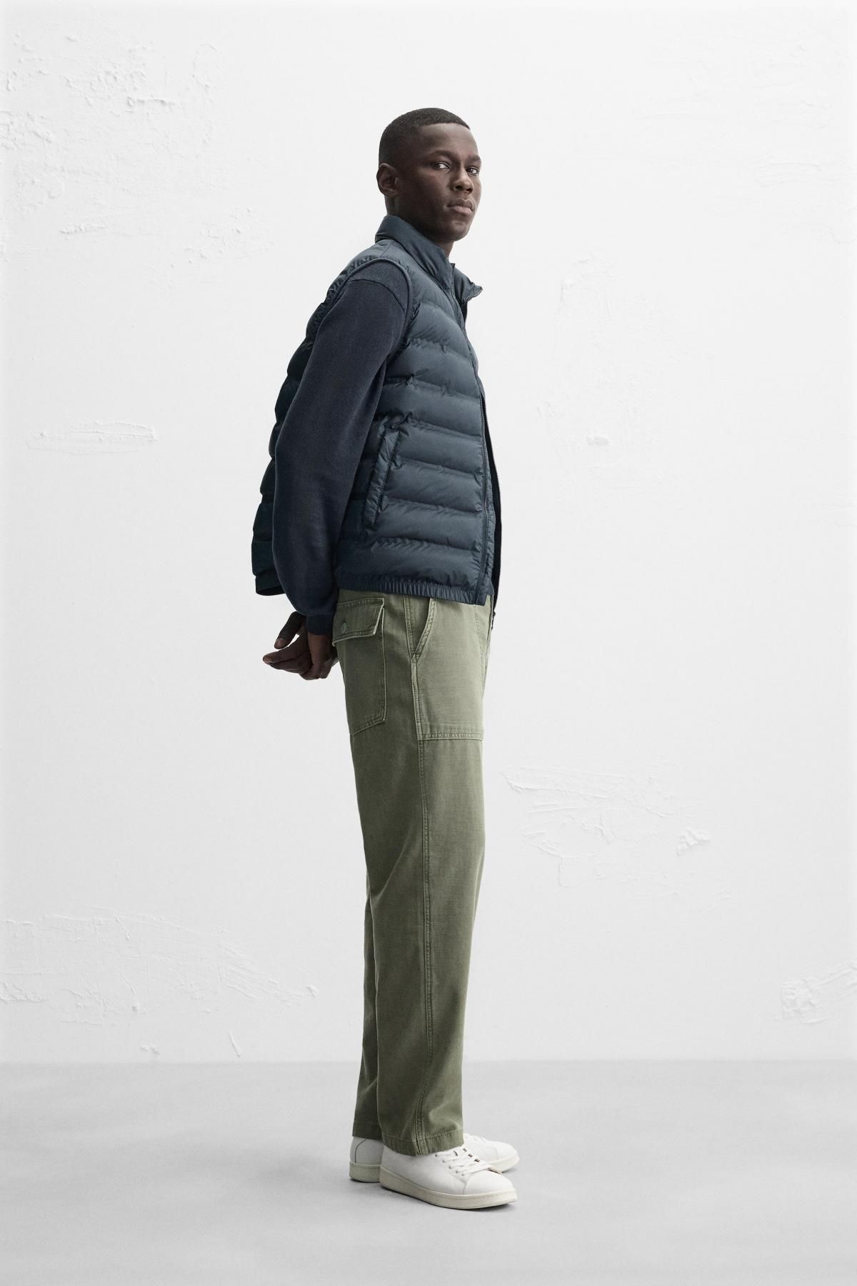 자라 테크니컬 경량패딩 베스트 4302/206 NAVY BLUE - 상세 이미지 5
