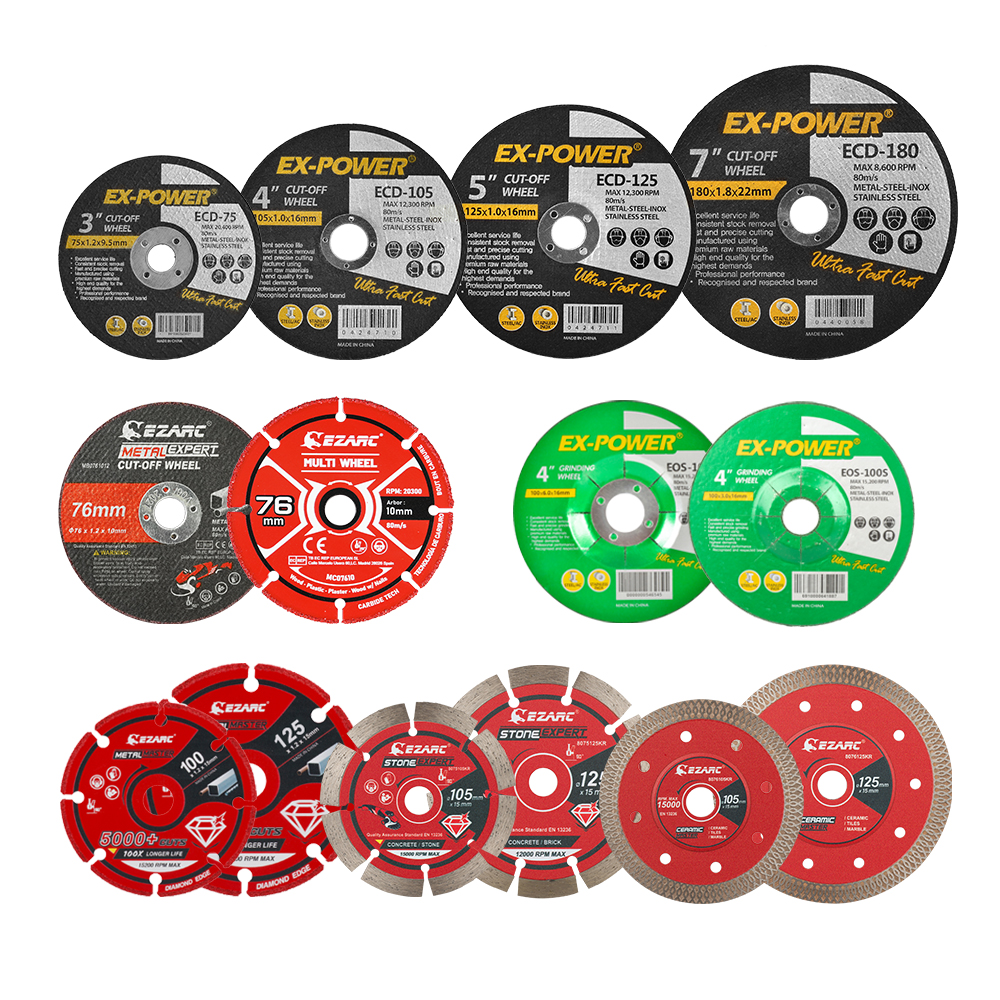 이엑스파워 절단석 그라인더날 SUS 겸용 ECD-105 50개 - 메인 이미지