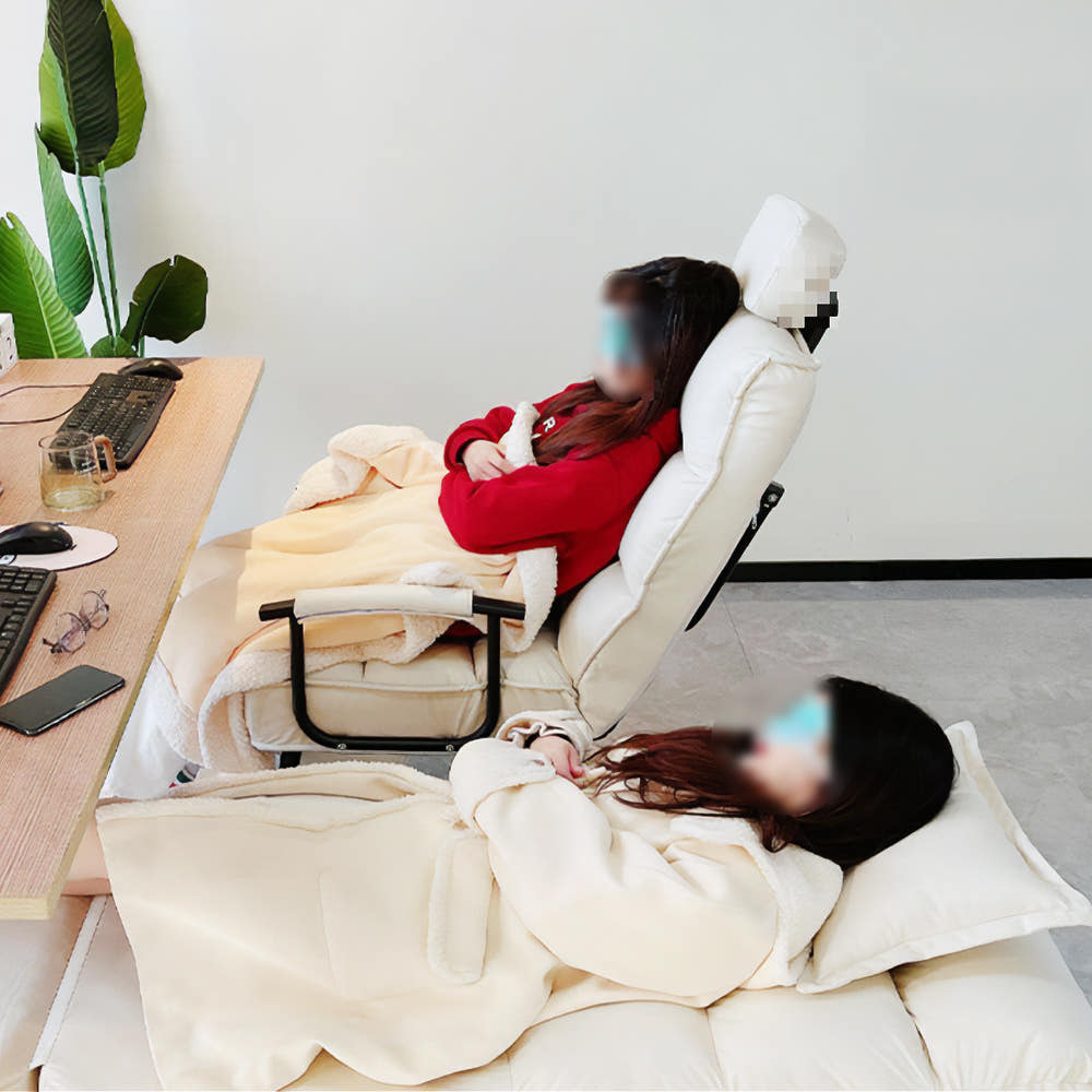 공간녹백 리클라이너 소파베드