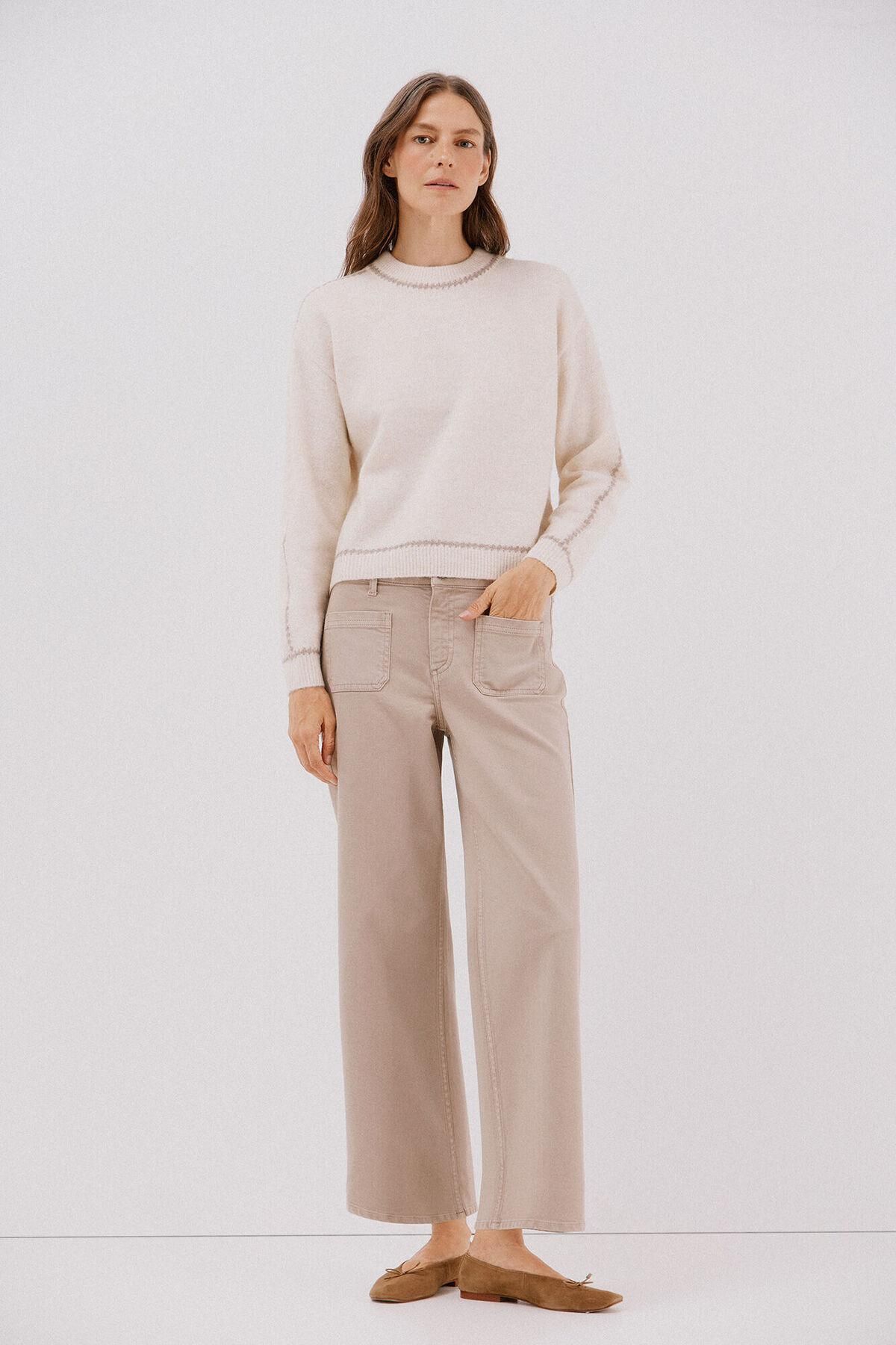 꼬르떼피엘 와이드 하이웨이스트 포켓 면 팬츠 9952134 ARENA - 상세 이미지 3