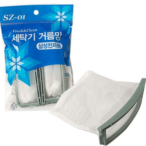 먼지 세탁기 필터망 전자 통돌이 부품망 교체 액세서리 소모품 - 메인 이미지