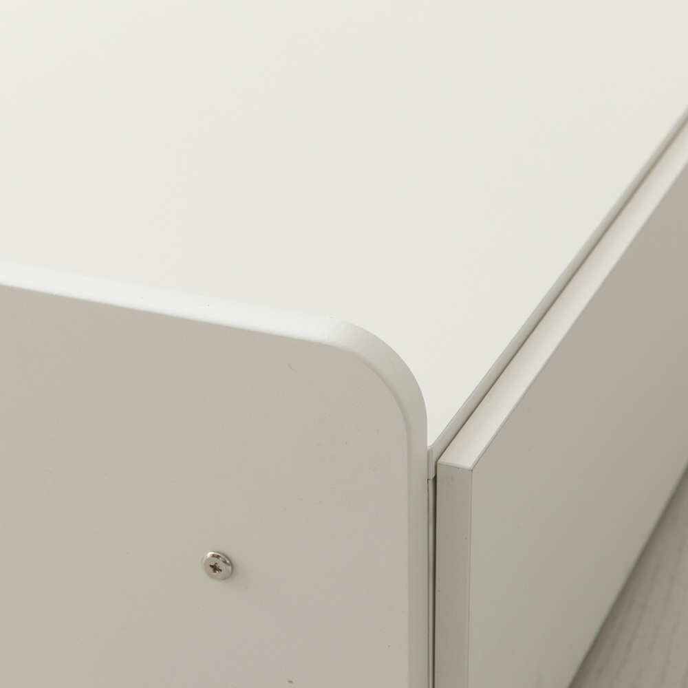 엠뉴 수납 침대 프레임 호텔 매트리스 깔판 3단 무헤드형, Q(퀸), 아이보리