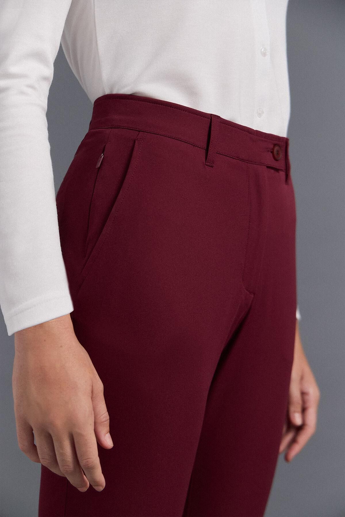 페드로 델 이에로 테크니컬 골프 슬림핏 치노 팬츠 5762048 ROJO - 상세 이미지 4