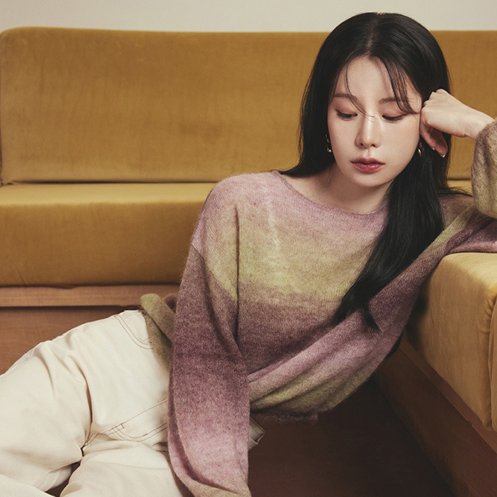 25FW 옴브레 알파카 혼방 풀오버 - 상품 이미지