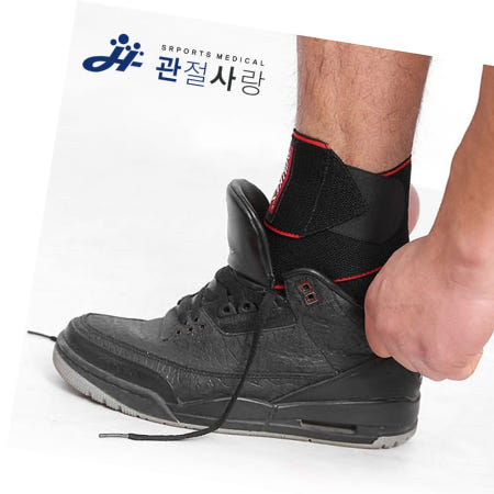 관절사랑 아대 모던 스트랩 발목 보호대 밴드 압박