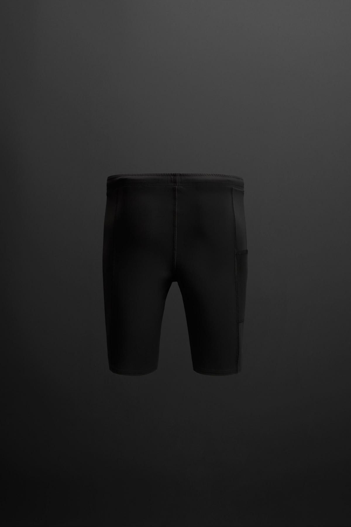 자라 테크니컬 스트레치 트레이닝 레깅스 0828/400 BLACK - 상세 이미지 2