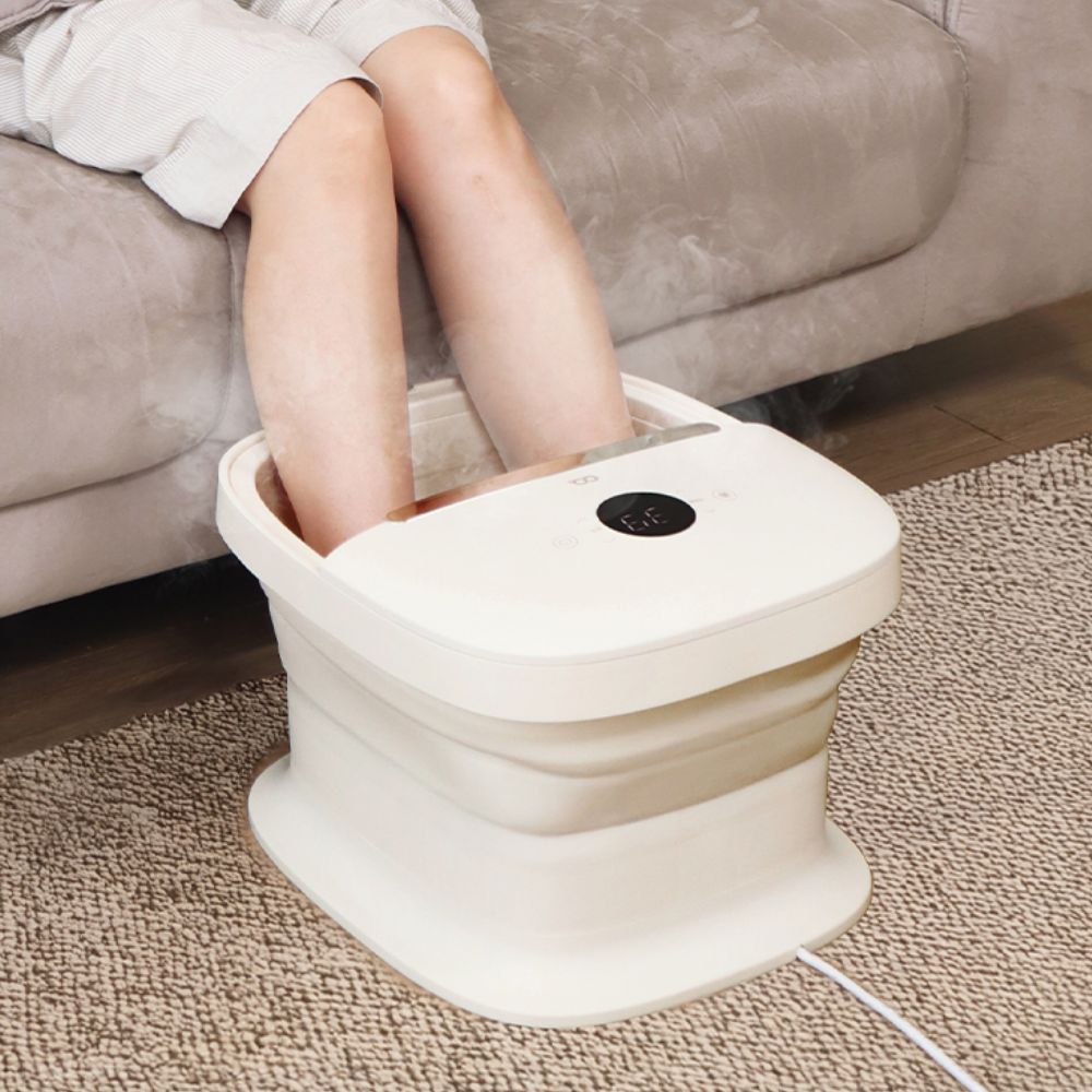 오아 폴딩풋스파 접이식 족욕기 습식 족욕통 발 지압 버블 족욕 가정용 족탕기 수족냉증 제품 이미지