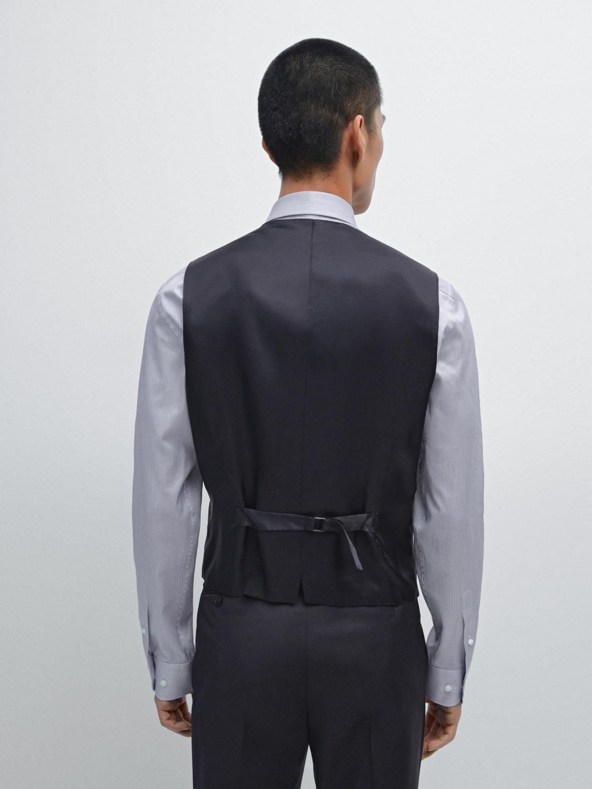 마시모두띠 테크니컬 클래식 울 베스트 2710/635 NAVY BLUE - 상세 이미지 5