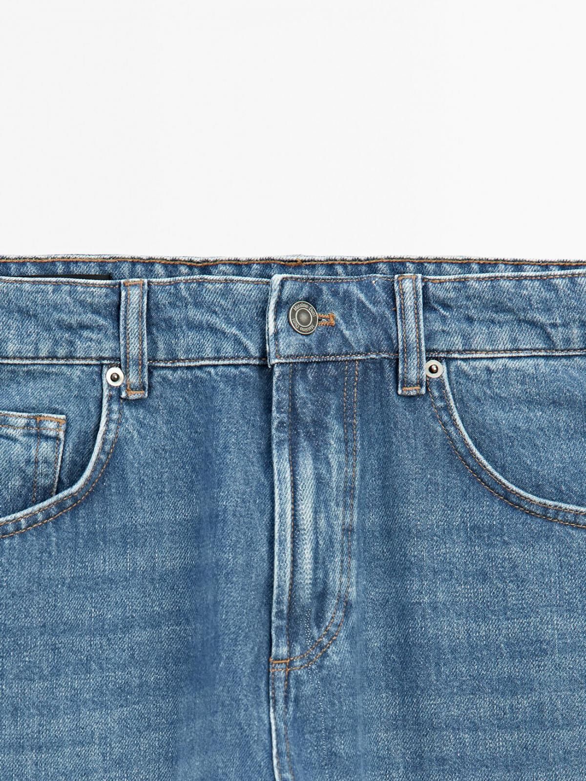 마시모두띠 와이드핏 데님 RELAXEDFIT JEANS 0306/146 INDIGO - 상세 이미지 2