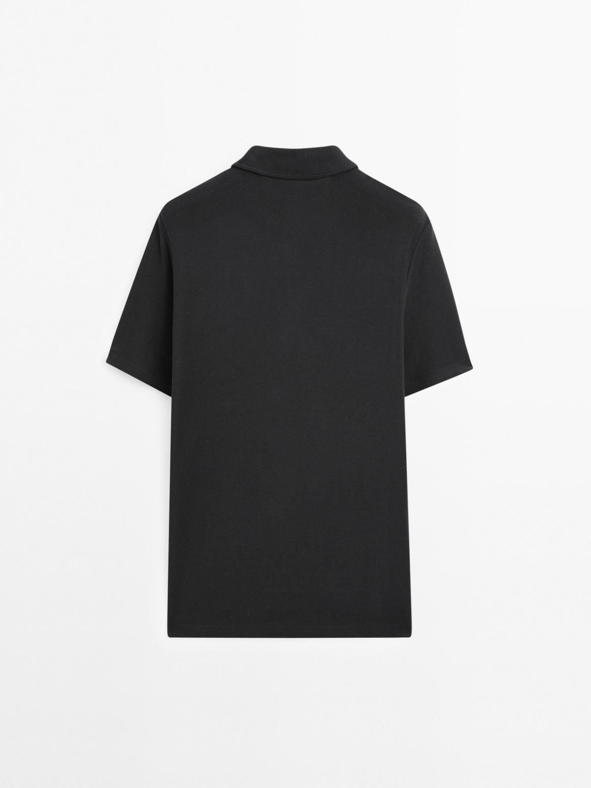 마시모두띠 베이직 반팔 폴로셔츠 0600/155 NAVY BLUE - 상세 이미지 4