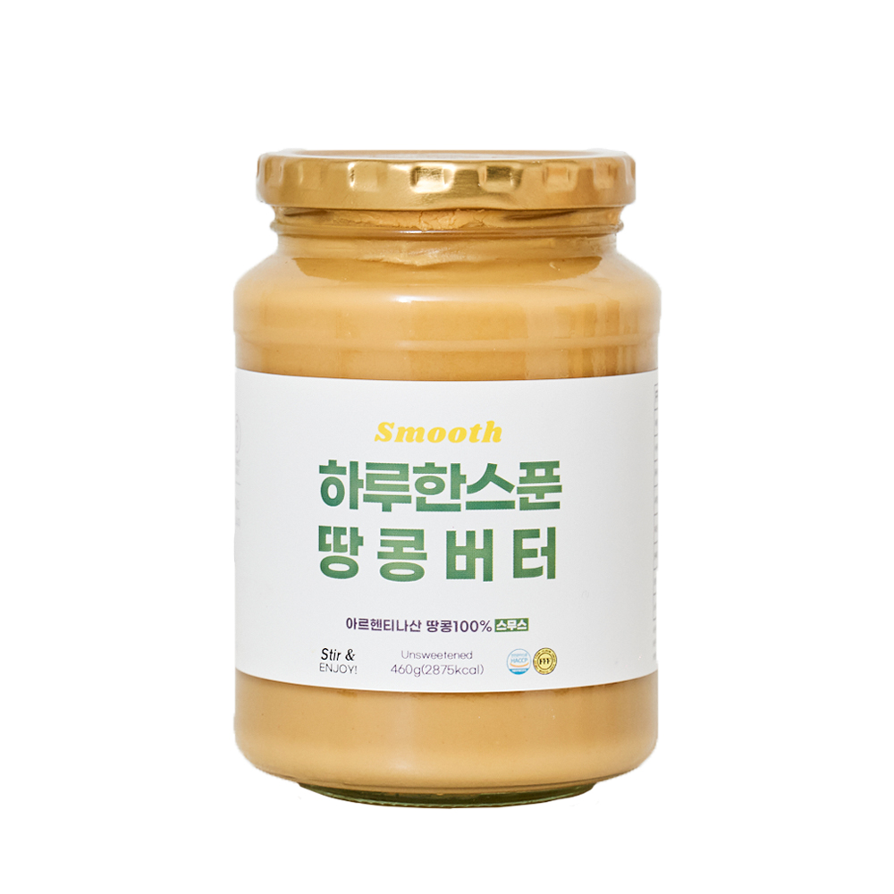 짐승용량 460g 1개 프프프 땅콩버터 100% 무가당 프리미엄 아르헨티나산 피넛 버터