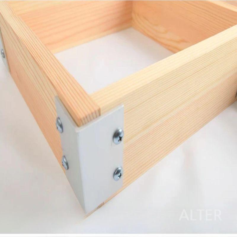 카스테라 틀 빵틀 사각 원목 수플레 케이크 나무 케이크 틀 27x27x8cm - 상세 이미지 4