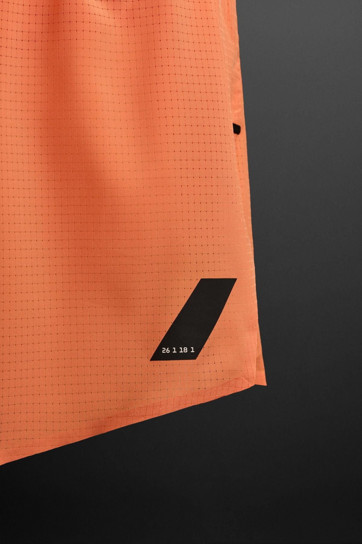 자라 테크니컬 경량 스트레치 러닝 반바지 6096/304 ORANGE - 상세 이미지 3