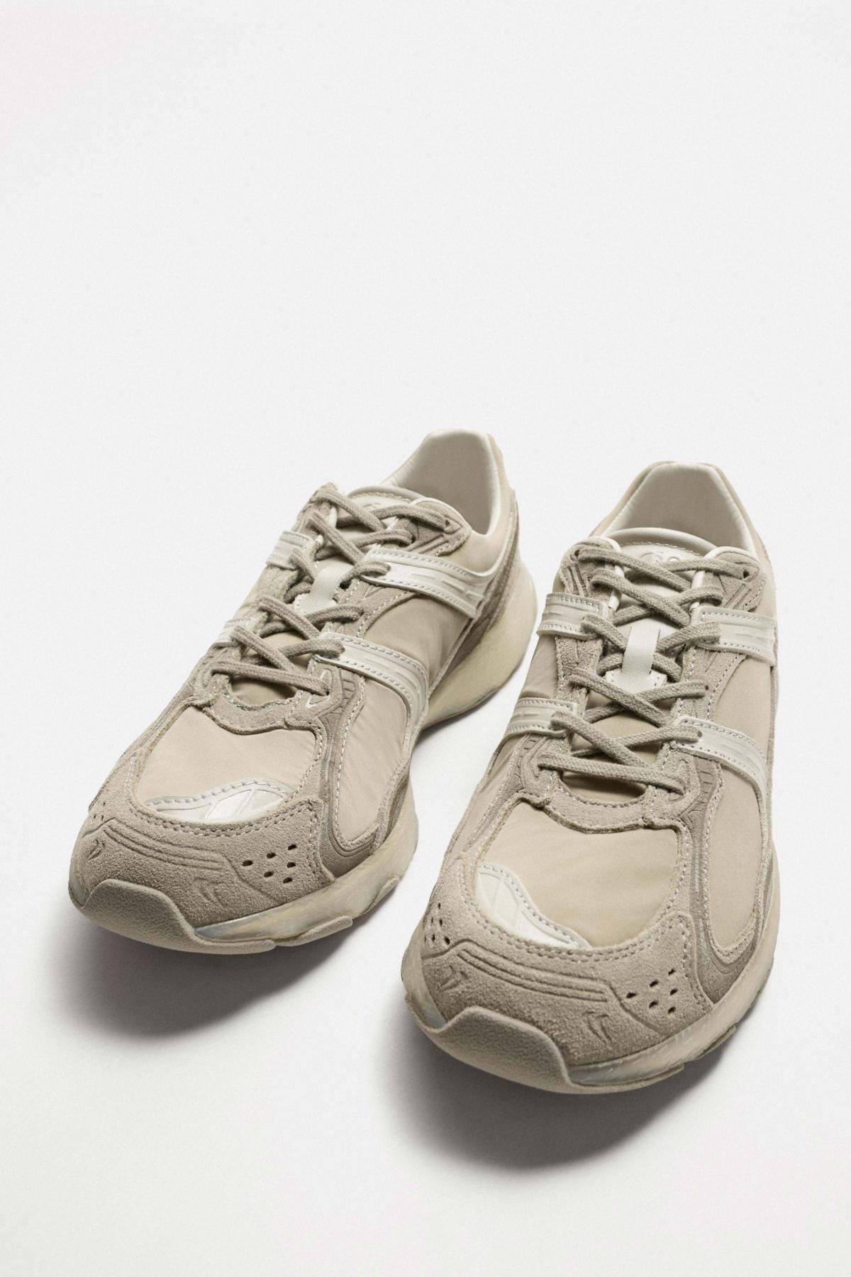 자라 베이지 청키 러닝 스니커즈 2345/520 TAUPE GREY 이미지 6